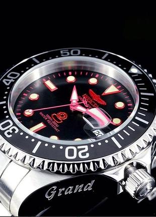 Чоловічі наручні механічні годинник invicta 24764 grand diver