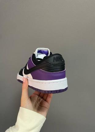Nike sb dunk low "court purple" жіночі кросівки найк аїр джордан5 фото