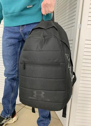 Мужской рюкзак чёрный6 фото