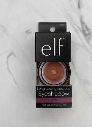 Кремові тіні для повік elf long-lasting lustrous eyeshadow у відтінку soiree