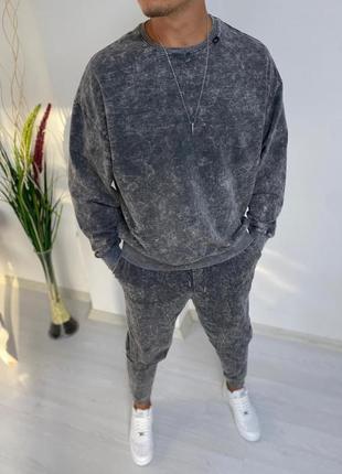Спортивний костюм чоловічий оверсайз