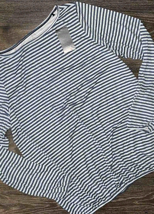 Лонгслів в смужку від esmara євро розмір м 40/42.