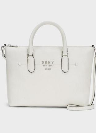 Сумка жіноча шкіряна dkny erin -sm satchel  сумка женская кожаная донна каран нью йорк оригінал2 фото