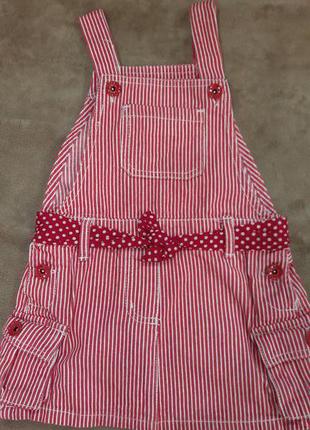 Джинсовий сарафан 2-3 роки