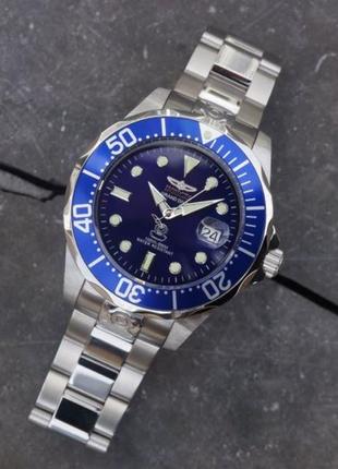 Мужские механические наручные часы grand diver black 30451 фото