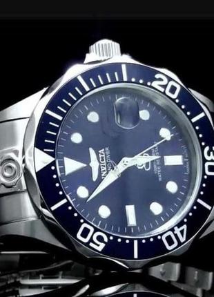 Мужские механические наручные часы grand diver black 30454 фото