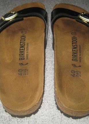 Шлёпанцы birkenstock оригинал - 40 (m7) размер