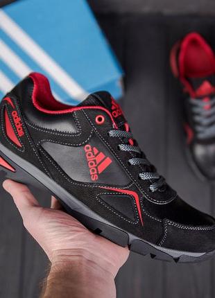 Чоловічі шкіряні кросівки adidas