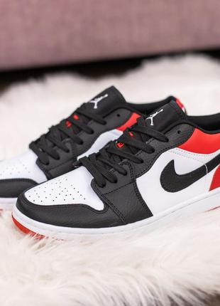 Мужские кроссовки nike air jordan 1 low низкие3 фото