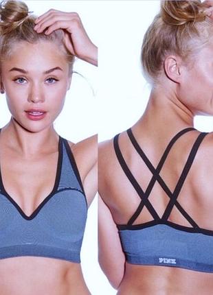 Victoria's secret спортивний топ бра пуш ап /6380/
