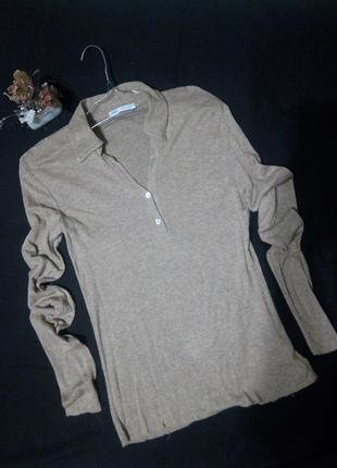 Zara рубашка джемпер трикотаж1 фото