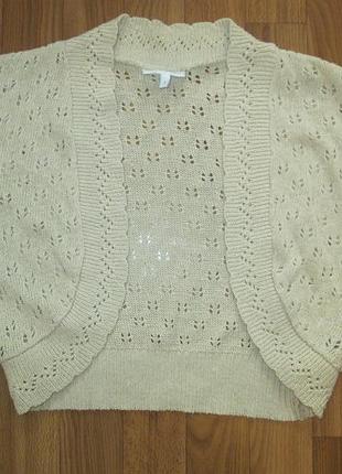 Акция 1+1=3 распродажа красивое актуальное болеро new look размер l