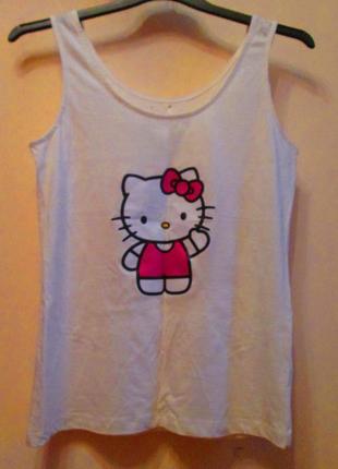 Акция 1+1=3 распродажа легкая красивая маечка select котон размер 12