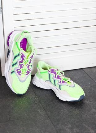 Солнечные кроссовки adidas ozweego w3 фото