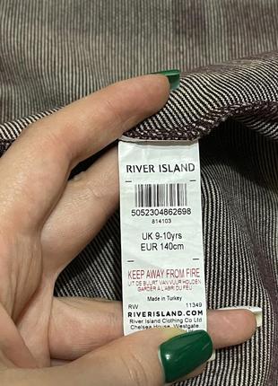 Теплая юбка трапеция  в клетку river island6 фото