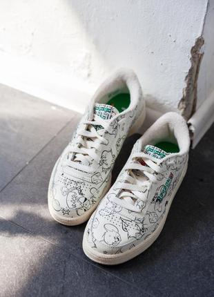 Кросівки tom&jerry x reebok club c