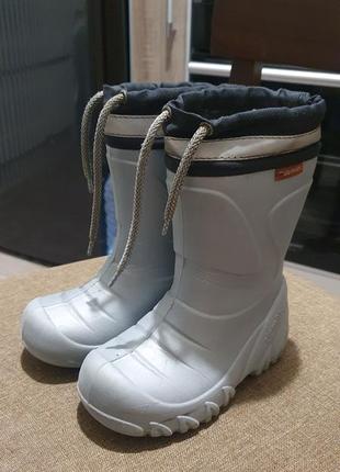 Чоботи гумові demar демар піна зима/ літо з валянком 26/27