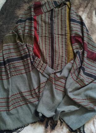 Thai silk 100% шовковий шарф палантин . тайланд.