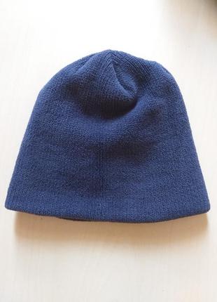 Синяя шапка двойная ✅ 1+1=3