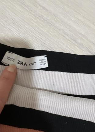 Топ трикотажный zara