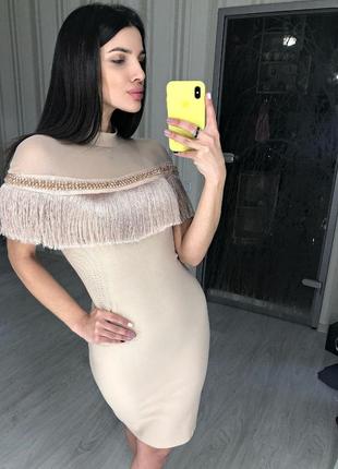 Міні сукня з стягуючим ефектом