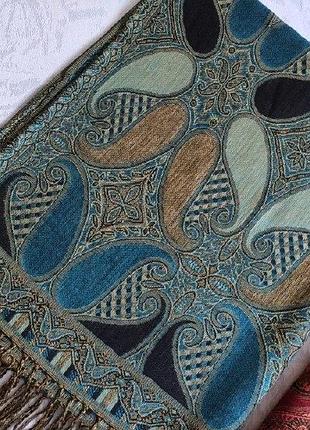 Кашемір і шовк - палантин кашеміровий шарф в турецькі огірки