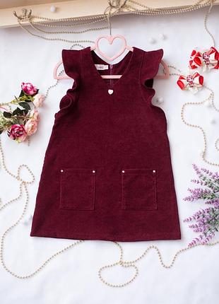 Сарафан дитячий. сарафан вельветовий. сарафан дитячий.