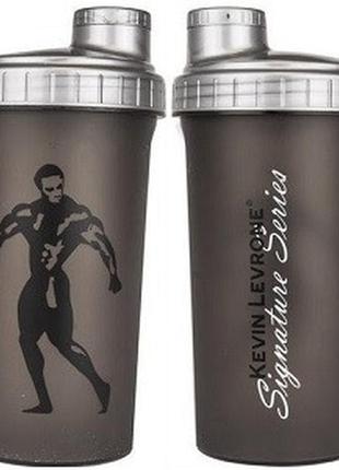 Шейкер kevin levrone shaker black (черный)(700 мл.)