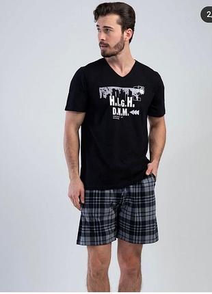 Пижама мужская,костюм для дома большого размера.