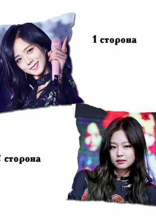 Подушка k-pop blackpink двухсторонняя 25х25 см (y0005)