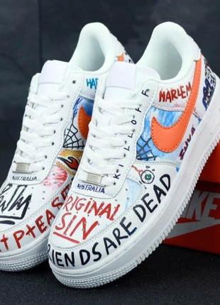 Кроссовки мужские nike air force 1 x pauly vlone pop