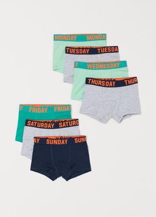Комплект из 7 пар трусиков-шортиков h&m