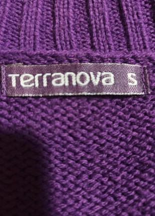 Пуловер свитер с глубоким вырезом terranova весенняя скидка!!7 фото