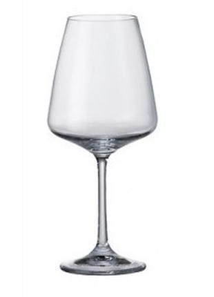 Набор бокалов для вина bohemia corvus 1sc69-00000-450 (450 мл, 6 шт)1 фото