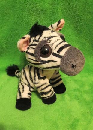 Зебра.глазастик.мягкая игрушка.мягкие игрушки.мягка іграшка.russ berrie