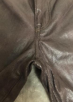 Кожаные брюки 4