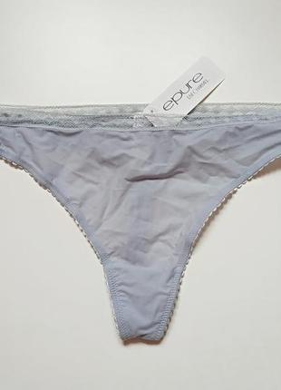 Трусы женские трусики стринги premium бренда epure lise charmel satin seduction франция
