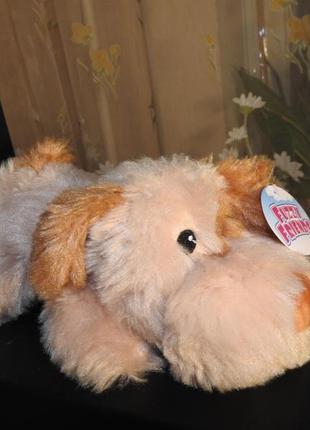 Игрушка мягкая собака fuzzy friends новая с бумажной биркой іграшка м'яка пес пёс щенок цуценя