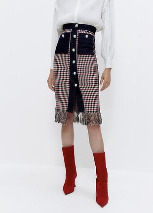 Юбка uterque zara крутая massimo dutti zara sandro