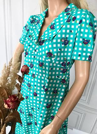 Платье в пол винтаж хлопок