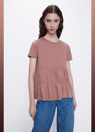 Футболка zara (новая коллекция)