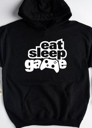 Худи «eat sleep game»1 фото