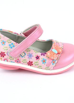 5078e нарядные розовые туфли для девочки тм том.м2 фото
