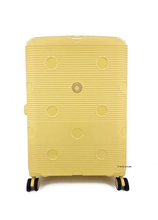 Дорожній середній валізу airtex 246 m поліпропілен жовтий