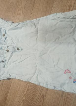 Фирменное новое платье на 5-6 лет