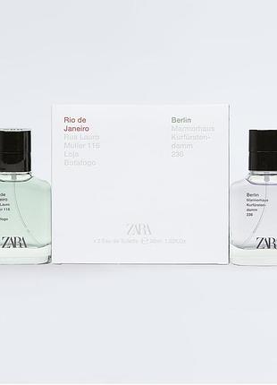Zara rio de janeiro berlin 2×30ml