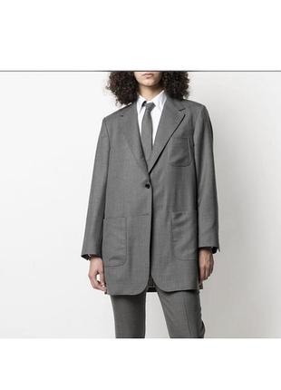 Льняной лонгслив блейзер премиум бренд размер l/xl