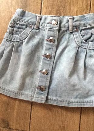 Модная джинсовая юбка3 фото