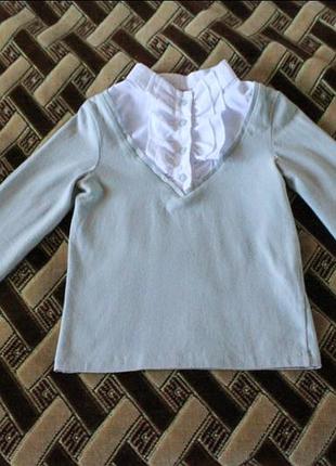 Блузка в школу р. 122