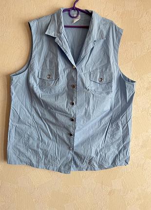 Блузка жилетка безрукавка